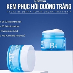 KEM DƯỠNG PHỤC HỒI TRẮNG DA PRETTYSKIN HYDRA B5 DERMA REPAIR CREAM 52ML - PRETTYSKIN