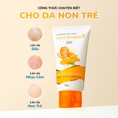 COMBO 2 TUÝP SỮA RỬA MẶT NGHỆ NANO SẠCH SÂU, NGỪA MỤN THÂM 86G - NEO CLEANSER