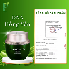 [TẶNG KÈM 1 KEM CHỐNG NẮNG SINH HỌC NINE'S BEAUTY] KEM DƯỠNG DA DNA HỒNG YẾN - PHỤC HỒI, CẤP ẨM, TRẮNG HỒNG & MỊN MÀNG - PHAN AN GREEN