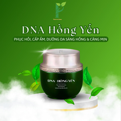 TẶNG KÈM 1 KEM CHỐNG NẮNG SINH HỌC NINE'S BEAUTY] KEM DƯỠNG DA DNA HỒNG YẾN - PHỤC HỒI, CẤP ẨM, TRẮNG HỒNG & MỊN MÀNG - PHAN AN GREEN