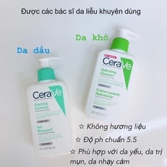 SỮA RỬA MẶT TOP 10 THẾ GIỚI PHÁP - CERAVE