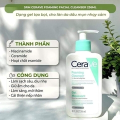 SỮA RỬA MẶT TOP 10 THẾ GIỚI PHÁP - CERAVE