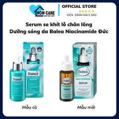 SERUM SE KHÍT LỖ CHÂN LÔNG, DƯỠNG TRẮNG DA NIACINAMIDE - BALEA