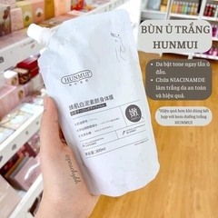 KEM Ủ TRẮNG - TẮM TRẮNG HUNMUI DƯỠNG TRẮNG DA TOÀN THÂN 300ML/TÚI