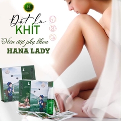 COMBO HỘP 6 VIÊN ĐẶT PHỤ KHOA LÀM HỒNG SE KHÍT CÔ BÉ VÀ 1 CHAI DUNG DỊCH VỆ SINH [ TẶNG 1 CHAI NƯỚC SÚC MIỆNG]- HANA COSMETIC