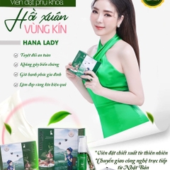 COMBO HỘP 6 VIÊN ĐẶT PHỤ KHOA LÀM HỒNG SE KHÍT CÔ BÉ VÀ 1 CHAI DUNG DỊCH VỆ SINH [ TẶNG 1 CHAI NƯỚC SÚC MIỆNG]- HANA COSMETIC