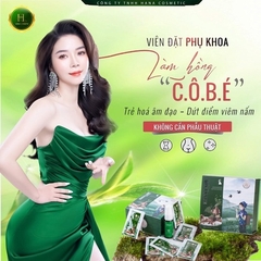 COMBO HỘP 6 VIÊN ĐẶT PHỤ KHOA LÀM HỒNG SE KHÍT CÔ BÉ VÀ 1 CHAI DUNG DỊCH VỆ SINH [ TẶNG 1 CHAI NƯỚC SÚC MIỆNG]- HANA COSMETIC