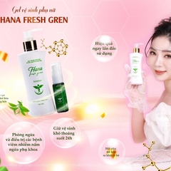 DUNG DỊCH VỆ SINH PHỤ NỮ HANA FRESH GREEN - HANA MART