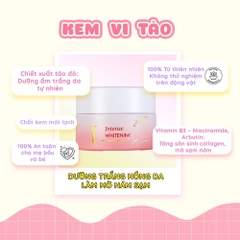 KEM VI TẢO ĐỎ DƯỠNG ẨM TRẮNG DA TỰ NHIÊN, MỜ THÂM NÁM CHO DA NHẠY CẢM 100% THIÊN NHIÊN - GUO