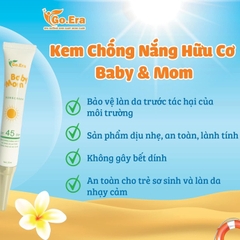 KEM CHỐNG NẮNG BABY & MOM SPF 45 PA +++ 20ML- KYO GO.ERA