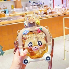 BÌNH ĐỰNG NƯỚC VUÔNG HÌNH GẤU 1000ML - SU