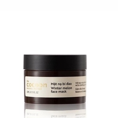 MẶT NẠ COCOON HỖ TRỢ GIẢM DẦU VÀ MỤN TỪ BÍ ĐAO 30ML - MỸ PHẨM THUẦN CHAY - NHÀ QUÂN STORE