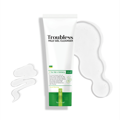 GEL RỬA MẶT TẠO BỌT TROUBLESS DỊU NHẸ HỖ TRỢ KIỂM SOÁT NHỜN MỤN, LÀM SẠCH SÂU 120ML