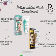 MẶT NẠ COMPLIMENT GREEN MASK GOLD MASK BLACK MASK GIẢM MỤN, CHỐNG LÃO HÓA B945 - BELL22 STORE