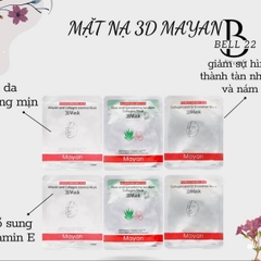MẶT NẠ 3D MAYAN DƯỠNG ẨM, DƯỠNG TRẮNG, CHỐNG LÃO HÓA, PHỤC HỒI DA B946 - BELL22 STORE