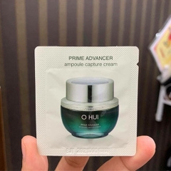 GÓI SAMPLE KEM OHUI DƯỠNG TRẮNG VÀ CĂNG BÓNG DA OHUI PRIME ADVANCER AMPOULE CAPTURE CREAM 1ML - OHUI