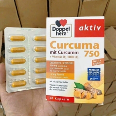 VIÊN UỐNG TINH NGHỆ VÀ VITAMIN D3 NỘI ĐỊA ĐỨC - DOPPELHERZ