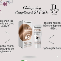 KEM CHỐNG NẮNG COMPLIMENT SPF 50+