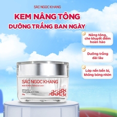 KEM DƯỠNG TRẮNG DA BAN NGÀY 5 IN 1 - NÂNG TÔNG DƯỠNG TRẮNG SẮC NGỌC KHANG