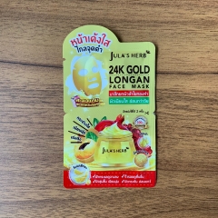 MẶT NẠ CẢI TIẾN TRỘN VÀNG 24K JULA’S HERB GOLD LONGAN FACE MASK MỜ NÁM, TÀN NHANG 4ML