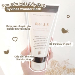 SỮA RỬA MẶT TẨY TẾ BÀO CHẾT DƯỠNG ẨM PHA 5.5 - BYVIBES WONDER