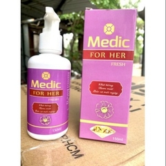 DUNG DỊCH VỆ SINH PHỤ NỮ MEDIC FOR HER - IRIS PHARMA-150ml