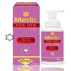 DUNG DỊCH VỆ SINH PHỤ NỮ MEDIC FOR HER - IRIS PHARMA-150ml