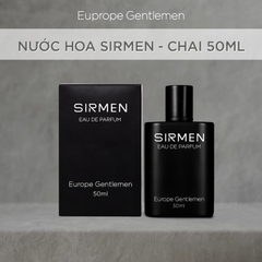CHAI 50ML] NƯỚC HOA NAM EAU DE PARFUM CHÂU ÂU EUROPE GENTLEMEN CAO CẤP - SIRMEN