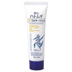 KEM CHỐNG NẮNG, DƯỠNG ẨM VÀ LÀM SÁNG DA HATOMUGI SPF50+ PA+++ 70G - HATOMUGI