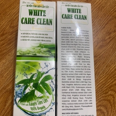 SỮA RỬA MẶT WHITE CARE CLEAN TỰ NHIÊN SẴN ĐẦU CỌ