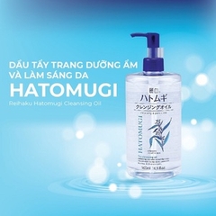 NƯỚC TẨY TRANG DƯỠNG ẨM VÀ LÀM SÁNG DA 500ML - HATOMUGI