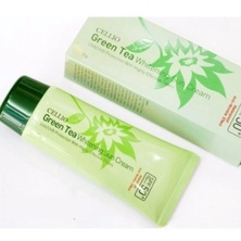 KEM CHỐNG NẮNG CELLIO GREEN TEA WHITENNING SUN CREAM SPF50 - GDN