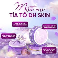 MẶT NẠ TÍA TÔ DH SKIN 120G - DƯỠNG TRẮNG, MỜ THÂM, NGỪA MỤN, CHỐNG LÃO HÓA - MỸ PHẨM 24H
