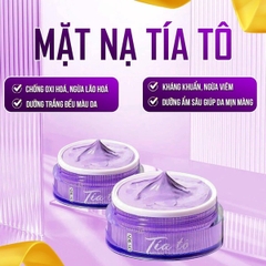MẶT NẠ TÍA TÔ DH SKIN 120G - DƯỠNG TRẮNG, MỜ THÂM, NGỪA MỤN, CHỐNG LÃO HÓA - MỸ PHẨM 24H