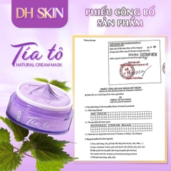 MẶT NẠ TÍA TÔ DH SKIN 120G - DƯỠNG TRẮNG, MỜ THÂM, NGỪA MỤN, CHỐNG LÃO HÓA - MỸ PHẨM 24H