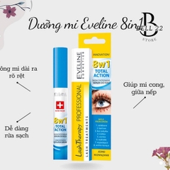 HUYẾT THANH DƯỠNG MI EVELINE 8IN1 DƯỠNG DÀI DÀY CHẮC KHOẺ MI B1025 - BELL22 STORE