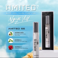 10ML] NƯỚC HOA AMITED 66 - TINH DẦU BƯỞI, TRÀ ĐEN , TIÊU TRẮNG CHUẨN PHÁP