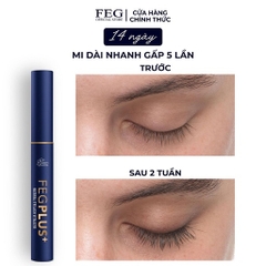 DƯỠNG MI FEG PLUS+ - MI DÀI TUYỆT ĐỈNH, KHÔNG THÂM MẮT - MỸ PHẨM 24H