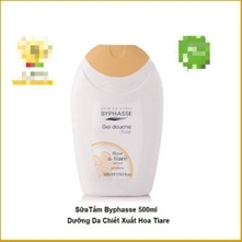 GEL TẮM BYPHASSE DƯỠNG DA CHIẾT XUẤT HOA TIARE 500ML - GDN