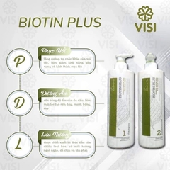 COMBO CẶP GỘI XẢ DƯỠNG ẨM PHỤC HỒI BIOTIN PLUS VISIONMI 800ML