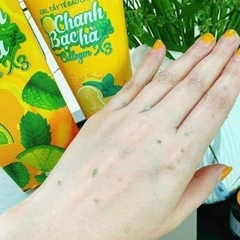 TẨY TẾ BÀO CHẾT COLLAGEN X3 CHANH VÀ BẠC HÀ KT1-GDN