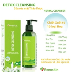 SỮA RỬA MẶT THẢO DƯỢC HÀN QUỐC DETOX CLEANSING 300G - RENOSKIN