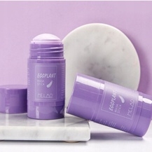 MẶT NẠ CÀ TÍM DẠNG LĂN GIẢM MỤN ĐẦU ĐEN SÁNG DA EGGPLANT MENSIQI STICK - GDN