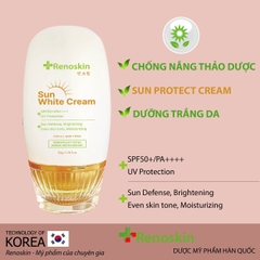 KEM CHỐNG NẮNG THẢO DƯỢC SUN WHITE CREAM