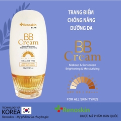 KEM TRANG ĐIỂM VÀ CHỐNG NẮNG BB CREAM HÀN QUỐC 50G - RENOSKIN