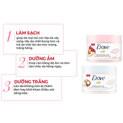 TẨY TẾ BÀO CHẾT TOÀN THÂN 225ML - DOVE