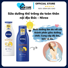 SỮA DƯỠNG THỂ TRẮNG DA TOÀN THÂN NỘI ĐỊA ĐỨC - NIVEA
