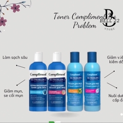 NƯỚC HOA HỒNG TONER COMPLIMENT NO PROBLEM NGA B1101 - BELL22 STORE