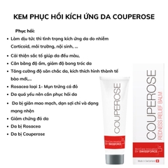 KEM PHỤC HỒI KÍCH ỨNG DA COUPEROSE 30ML - SWISSFORCE