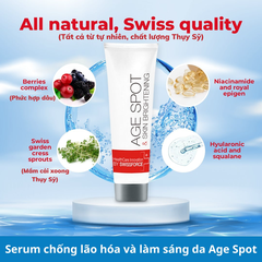 CM BRIDGE - SERUM CHỐNG LÃO HÓA VÀ LÀM SÁNG DA AGE SPOT 30ML- SWISSFORCE